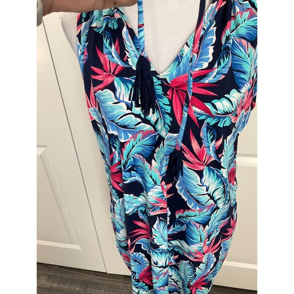 Tommy Bahama Womens Sleeveless Mini Sun Dress size Large - Picture 3 of 5